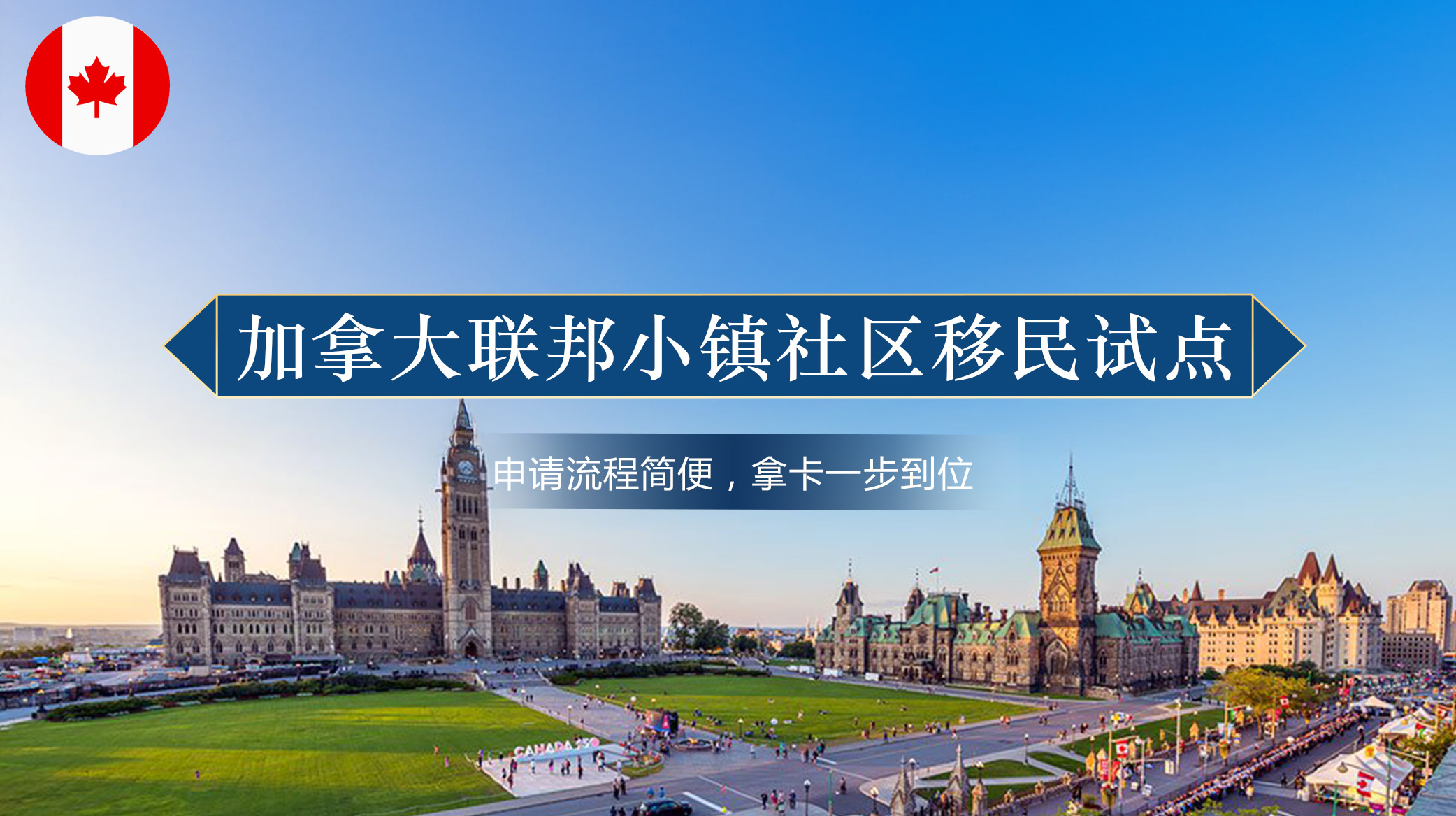 加拿大联邦小镇社区移民试点